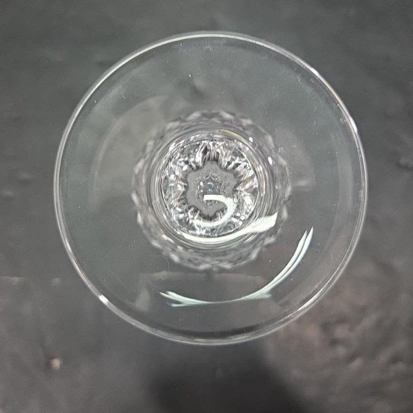 Cristal D'Arques Longchamp Wine Glasses, Set of 2, Vintage Crystal Stemware - Thumbnail 8