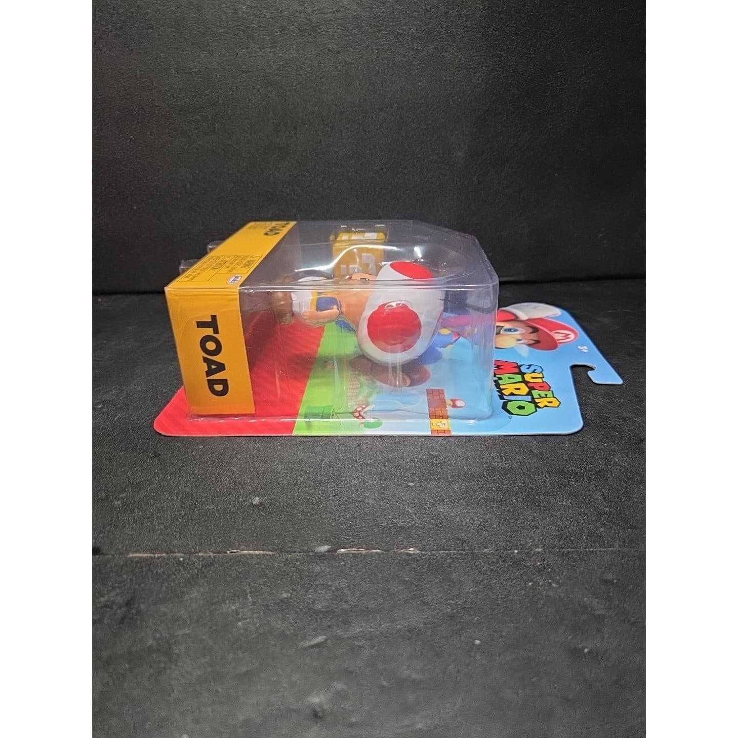 Jakks Pacific Super Mario Toad Action Figure with Question Block Accessory NIP - Thumbnail 4