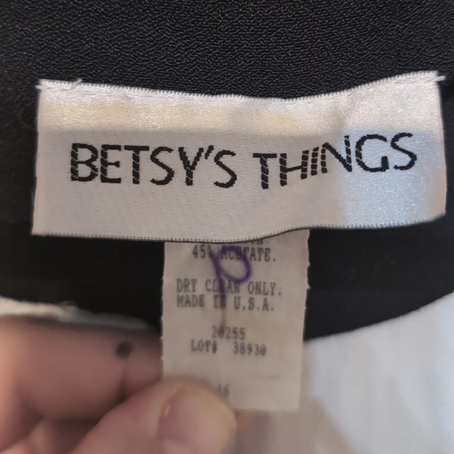 Betsy's Things Vintage 90s Colorblock Horsebit Zip Front Top Lime Green Black 16 - Thumbnail 5