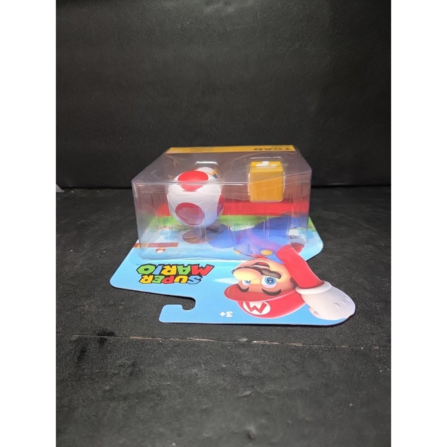 Jakks Pacific Super Mario Toad Action Figure with Question Block Accessory NIP - Thumbnail 7
