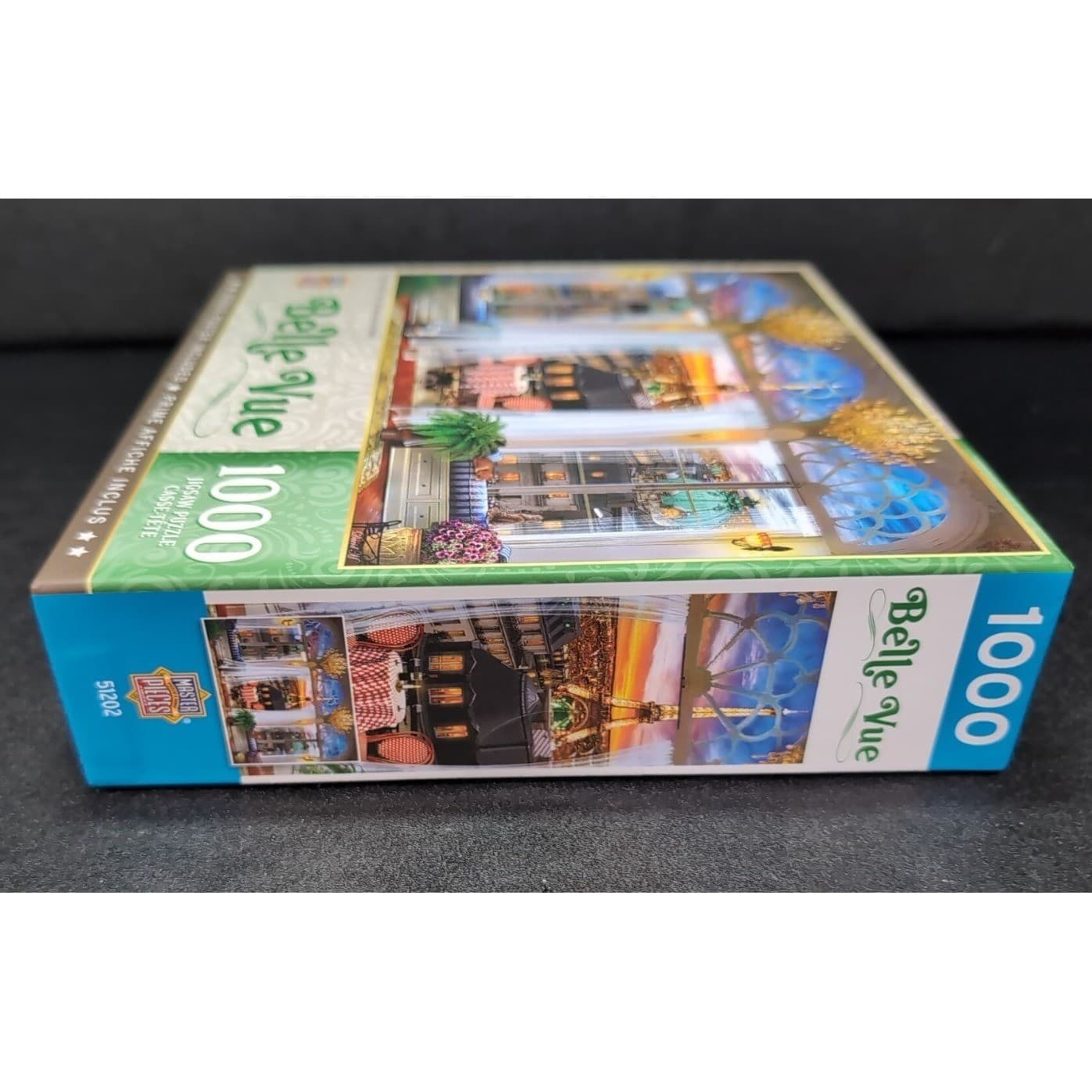 MasterPieces Belle Vue Paris Rooftop View 1000 Piece Jigsaw Puzzle David Maclean - Thumbnail 6