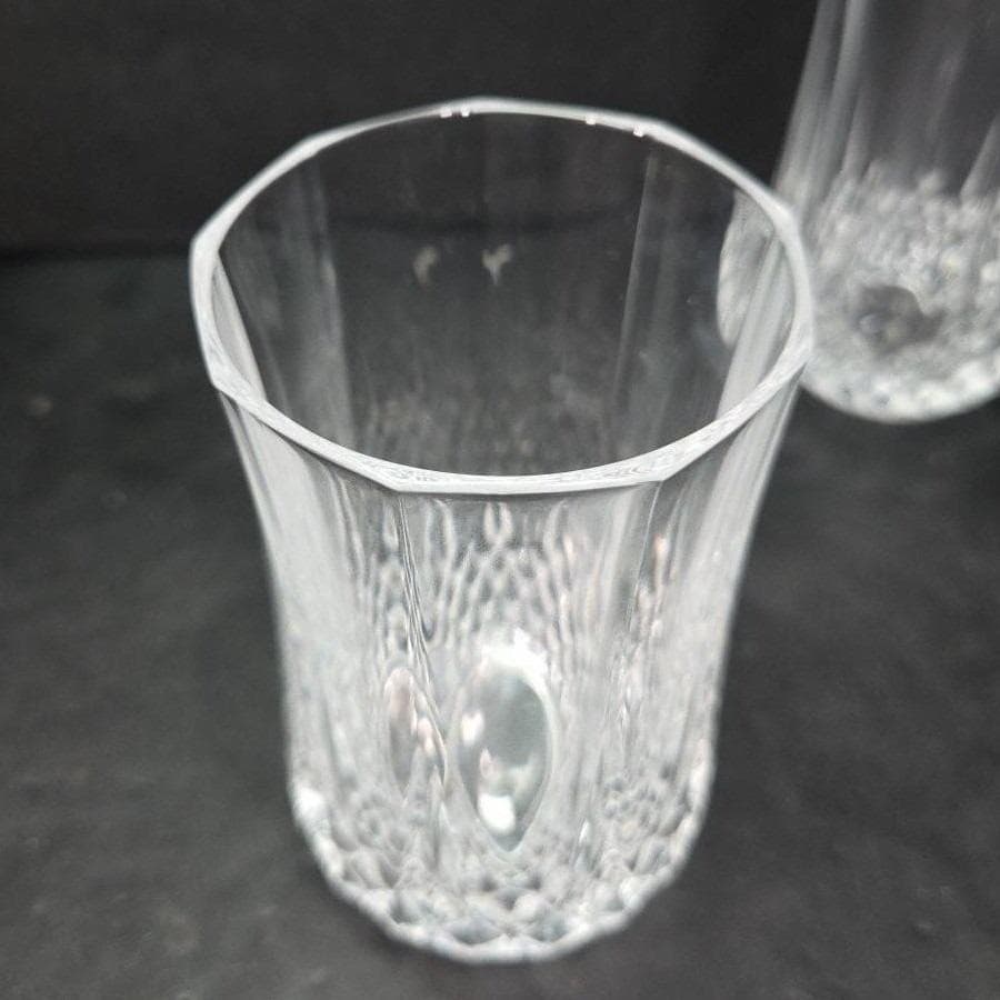 Cristal D'Arques Durand Longchamp Tumbler, Set Of 2, Vintage Water Glasses - Thumbnail 6