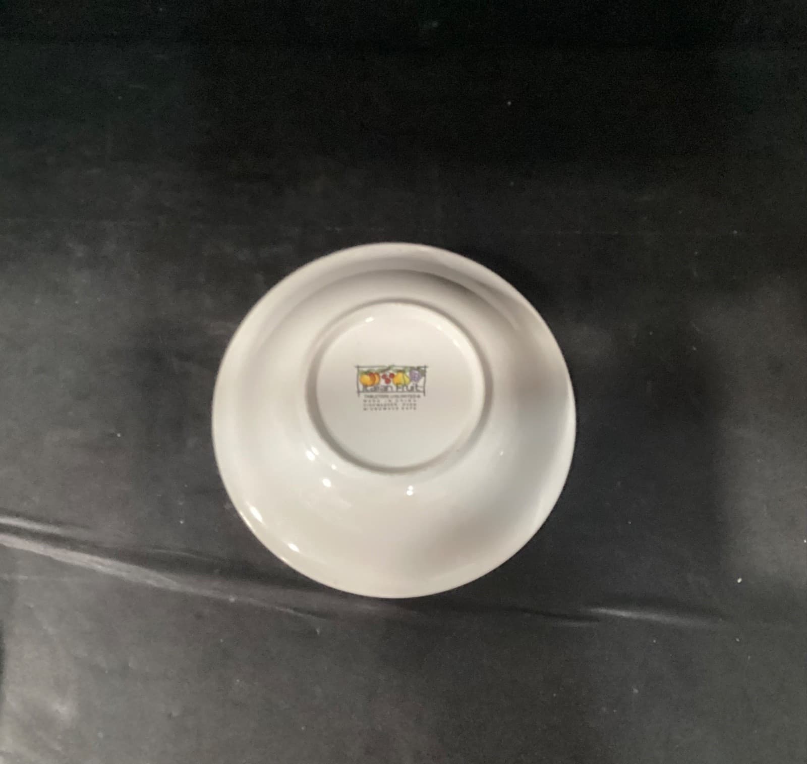 4 Tabletops Unlimited Soup/Cereal Bowls "Italian Fruit" Hand Painted Cherries - Thumbnail 3