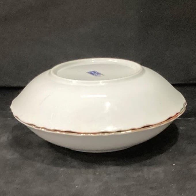 Arita Imari Peacock Coupe Bowls, Set of 2, Vintage Asian Themed Dinnerware - Thumbnail 8