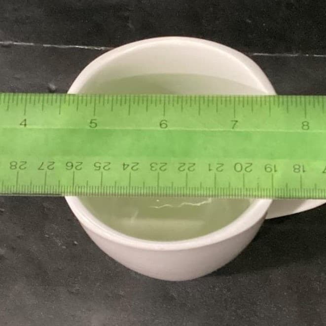 Old Time Pottery White Coffee Cups, Set of 2, 14oz Minimalist Mugs, Drinkware - Thumbnail 9