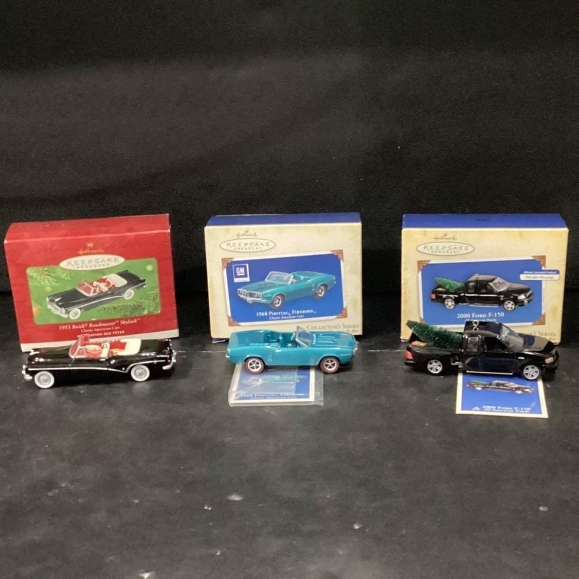 Hallmark Keepsake Ornament Bundle, Set of 3, Classic American Cars & Trucks - Thumbnail 2