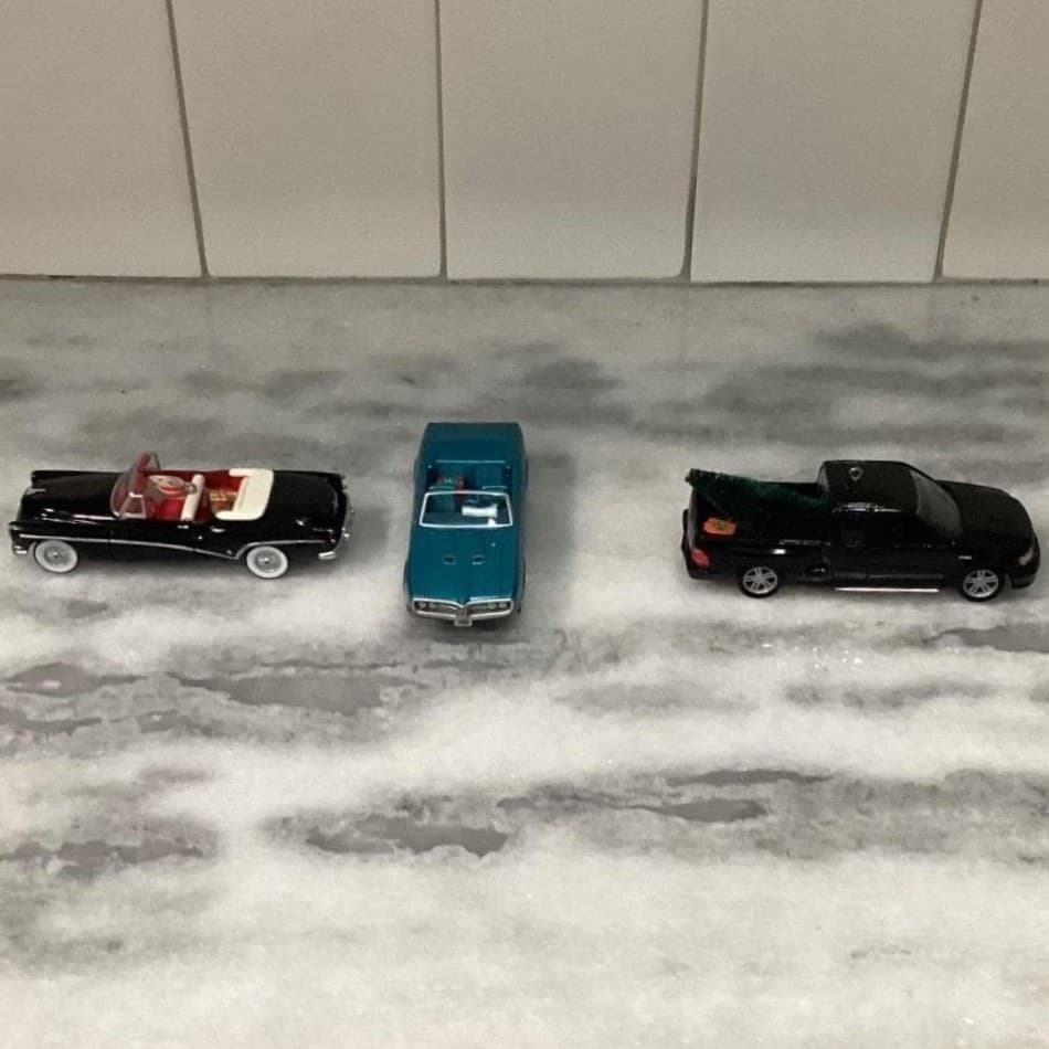 Hallmark Keepsake Ornament Bundle, Set of 3, Classic American Cars & Trucks - Thumbnail 6