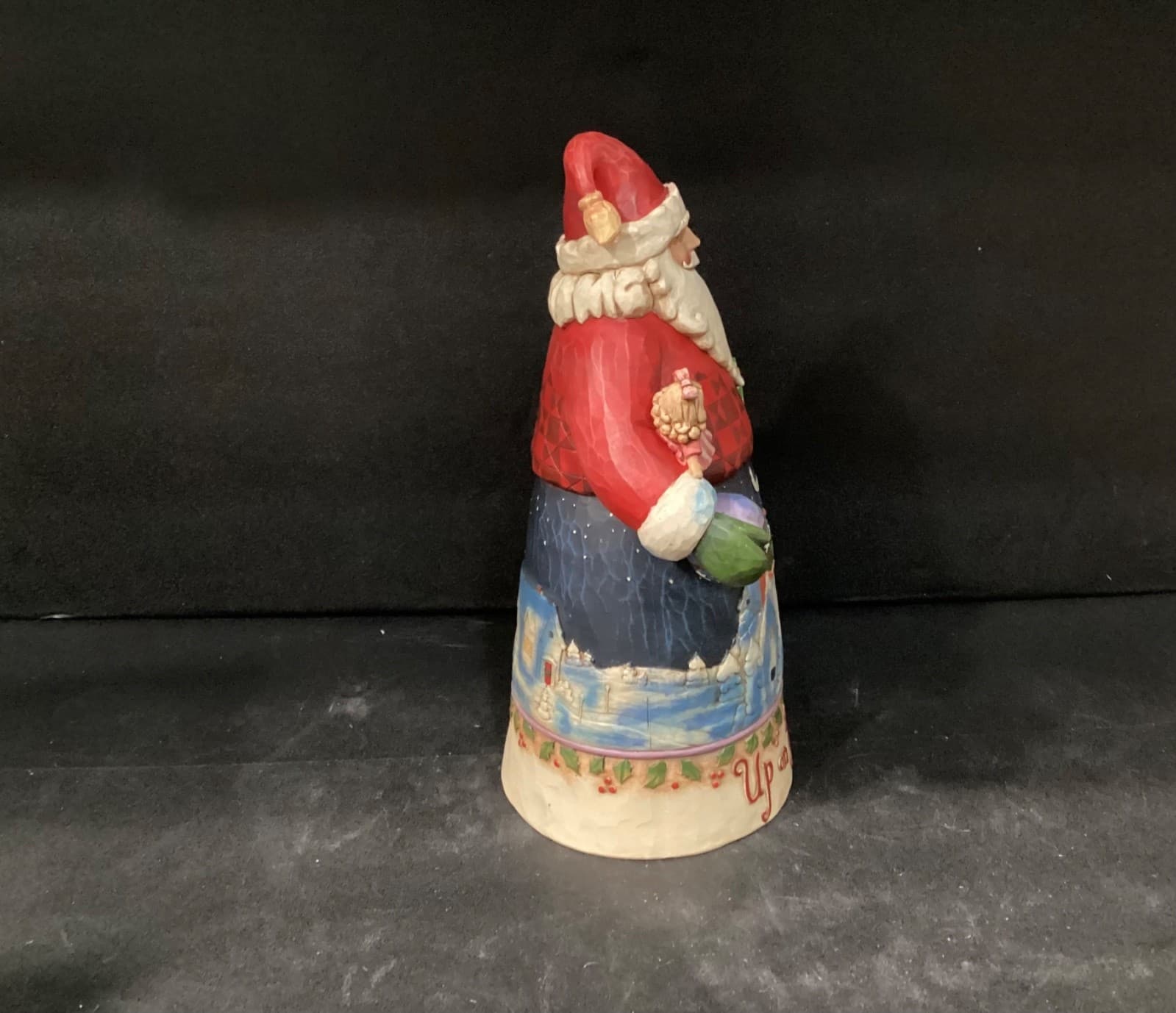 Jim Shore Heartwood Creek Santa Up On The Housetop Roof 2008 Christmas 411076 JS - Thumbnail 9