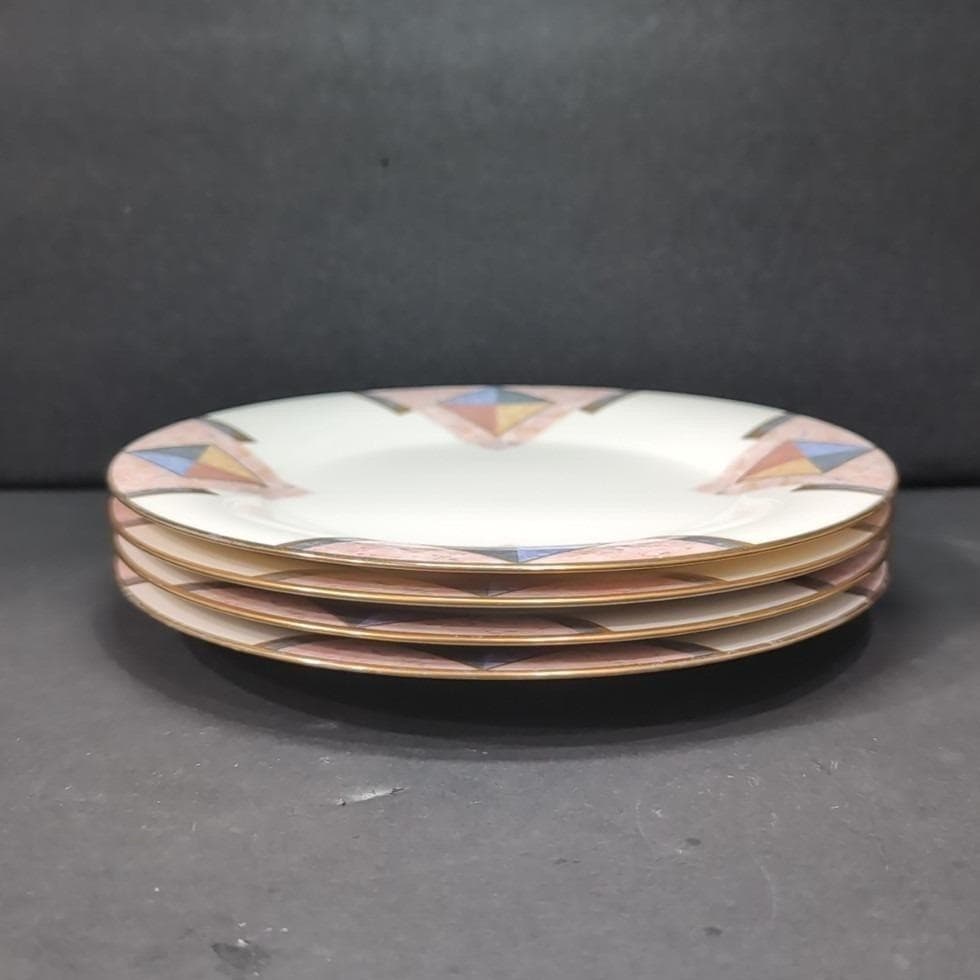 Noritake Momentum Salad Plates, Set of 4, Vtg Replacement Fine China Tableware - Thumbnail 8