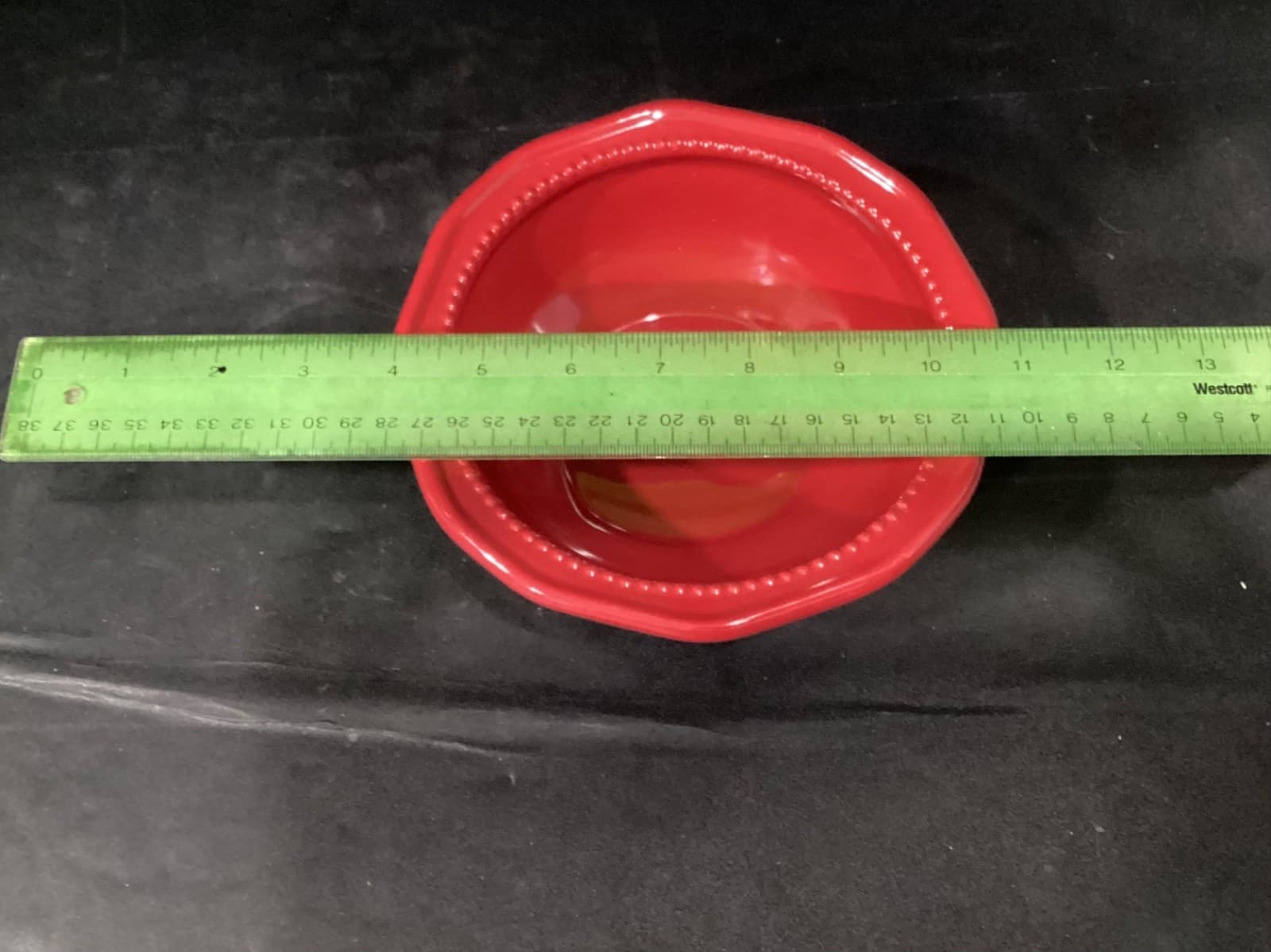 Lot Of 3 Princess House Pavilion Red Berry Cereal Soup Bowls 6.5” - Thumbnail 7