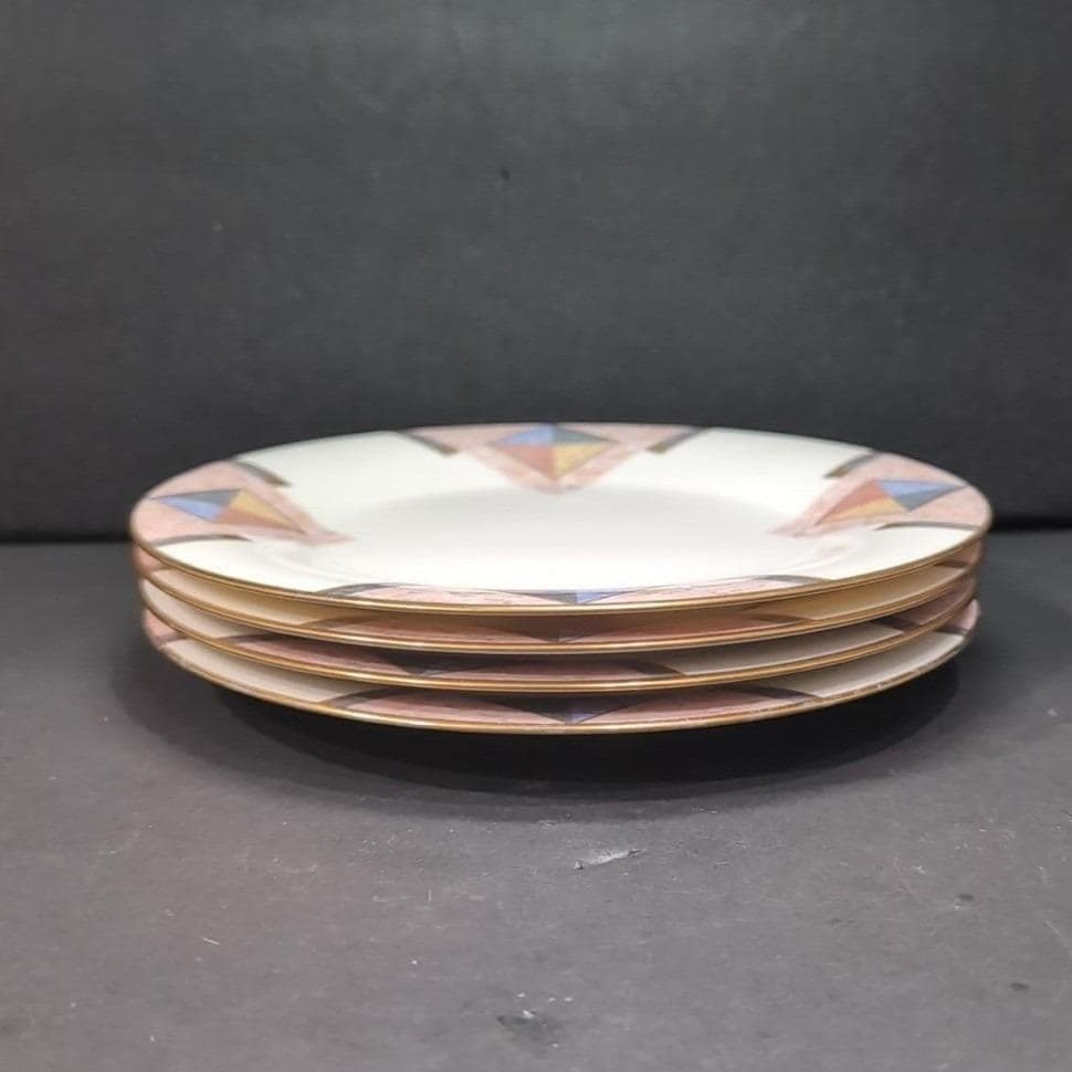 Noritake Momentum Salad Plates, Set of 4, Vtg Replacement Fine China Tableware - Thumbnail 7