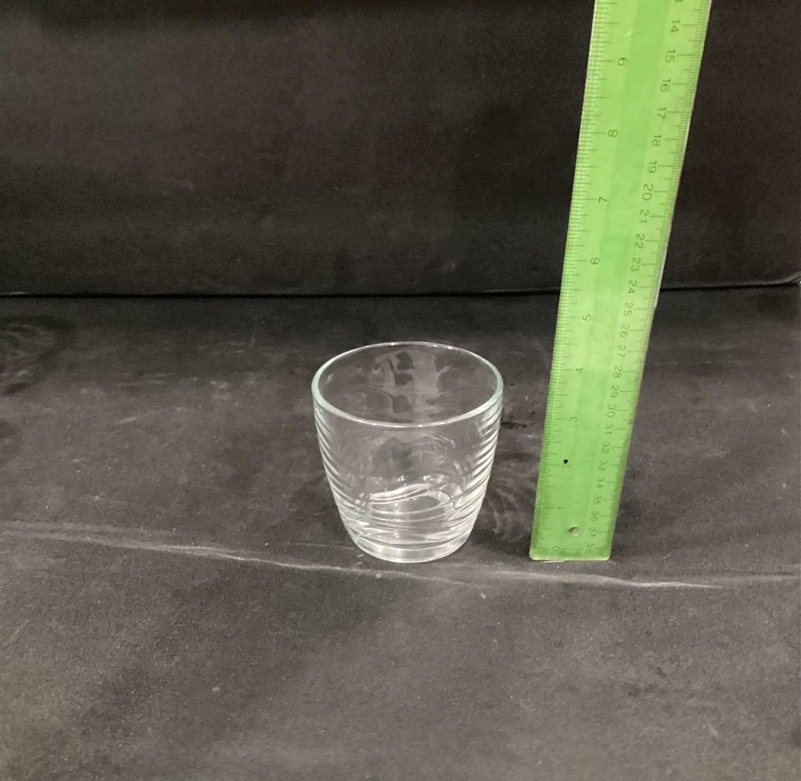 Set of 4 Libbey Orbita Wave 10 Oz Glass Tumblers 3.25” - Thumbnail 6