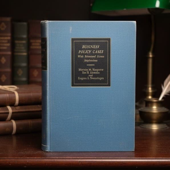 Business Policy Cases With Behavioral Science Implications, Hardcover 1963