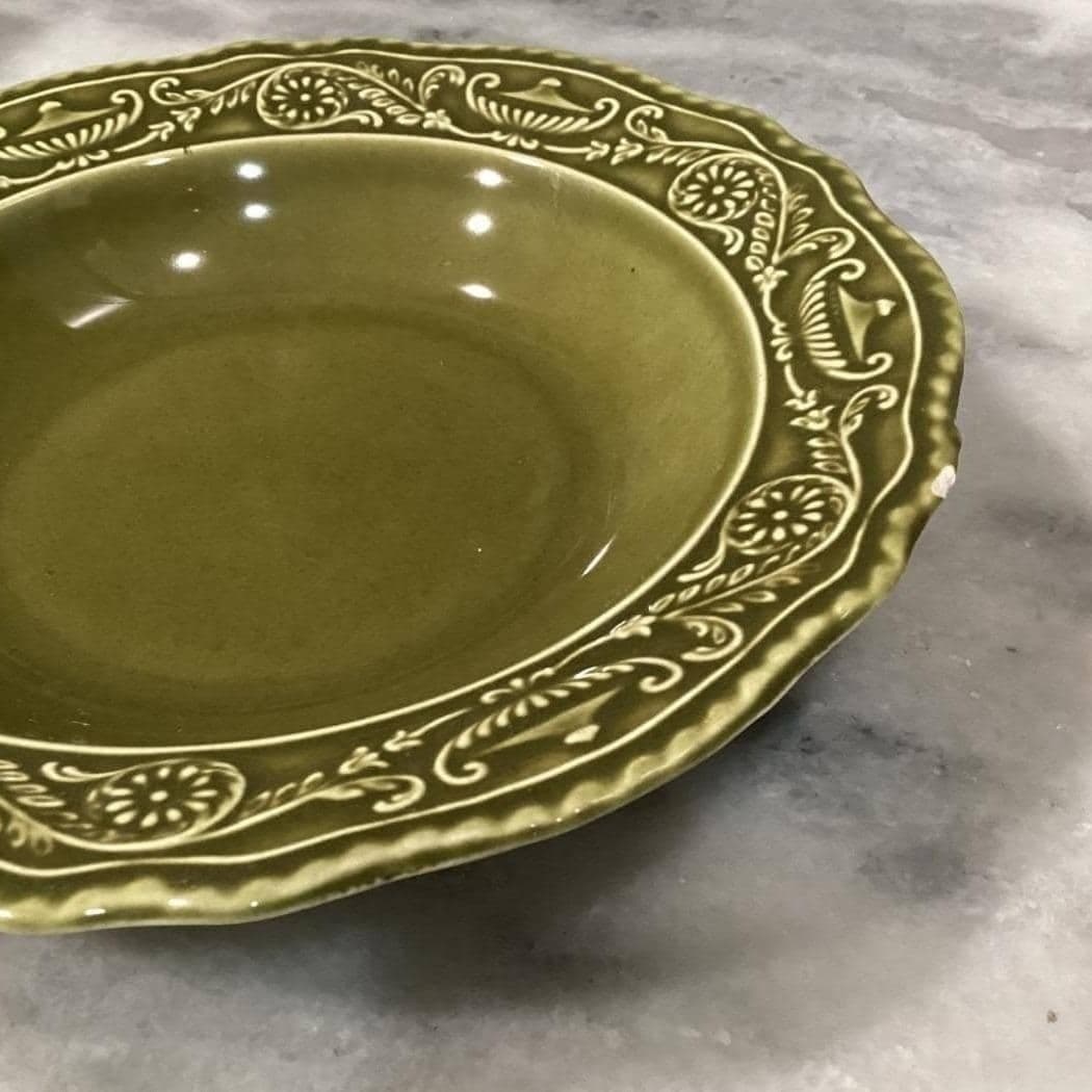 Canonsburg Regency Ironstone Cereal Bowls, Set of 4, Vintage Pottery Dinnerware - Thumbnail 6