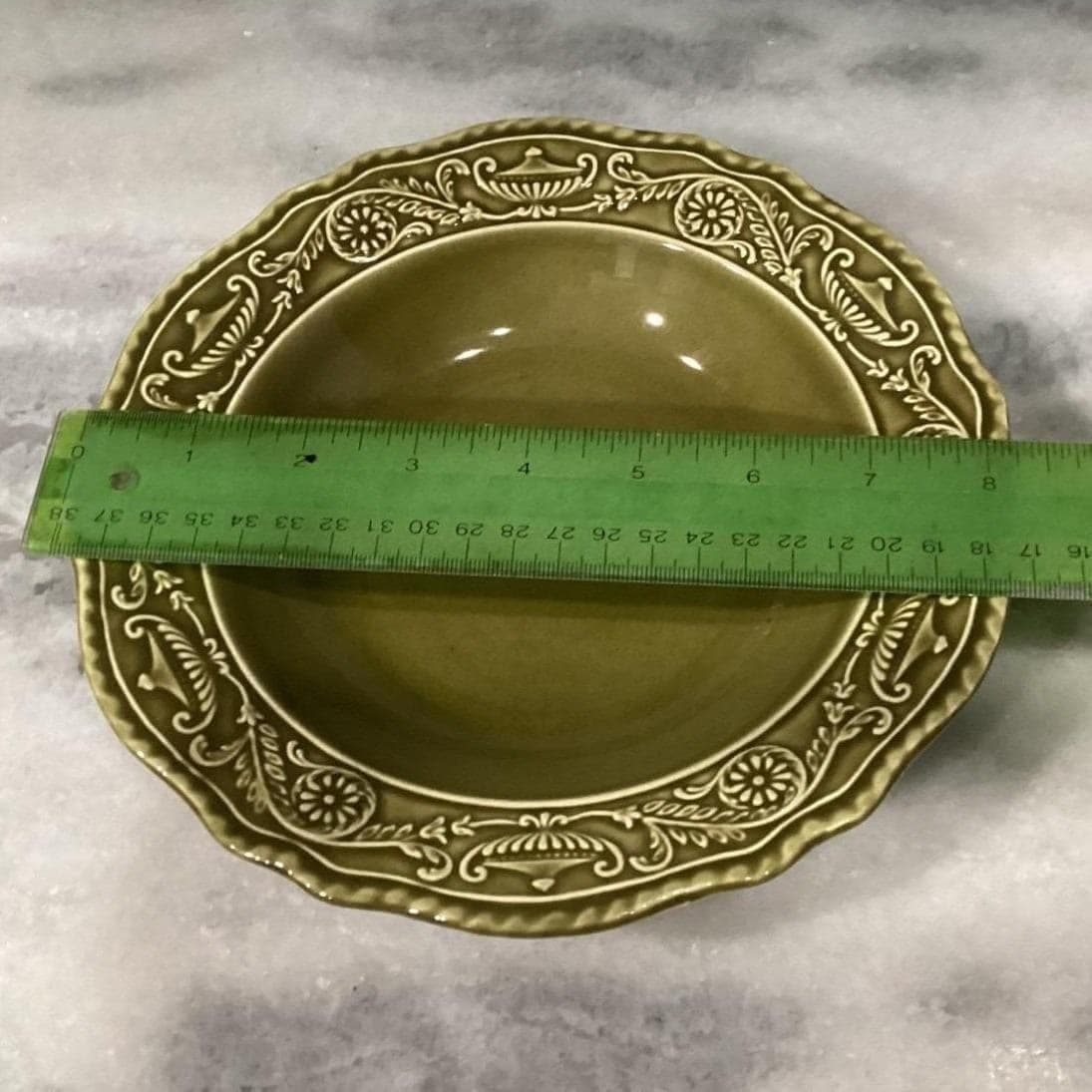 Canonsburg Regency Ironstone Cereal Bowls, Set of 4, Vintage Pottery Dinnerware - Thumbnail 2
