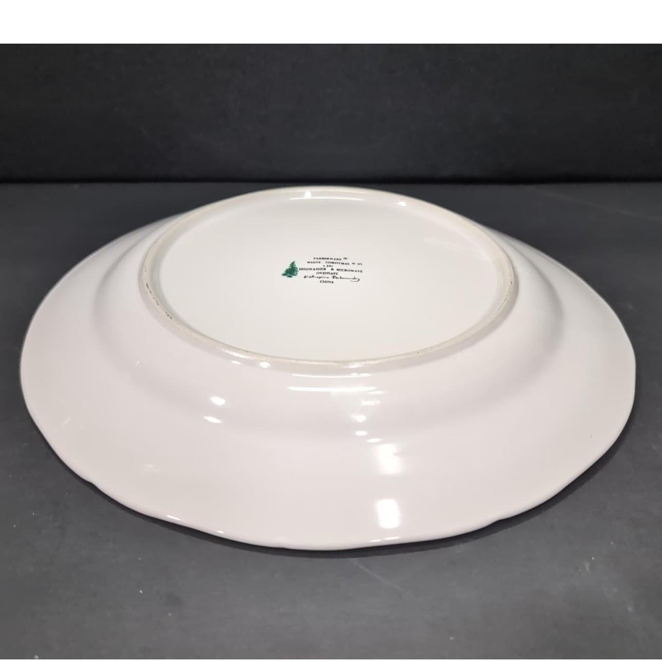 Farberware White Christmas Serving Platter, Katherine Babanovsky, Replacement - Thumbnail 6