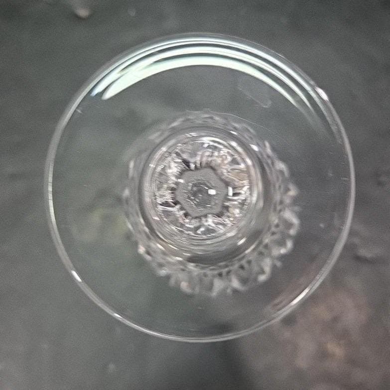 Cristal d'Arques Durand Longchamp Wine Glasses, Set of 4, Vtg Crystal Stemware - Thumbnail 6