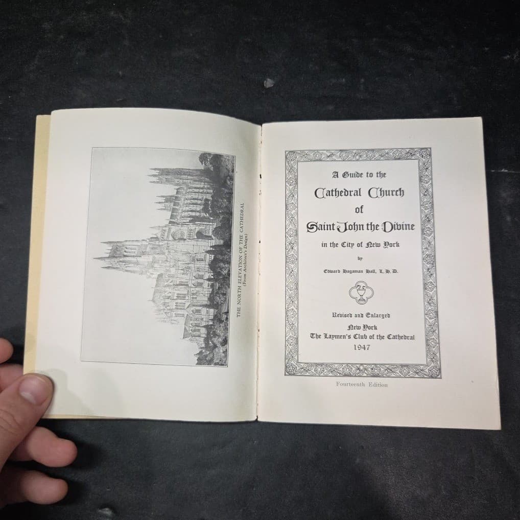 Guide to Cathedral Church of St John the Divine NYC 14th Ed Edward Hall 1947 - Thumbnail 4