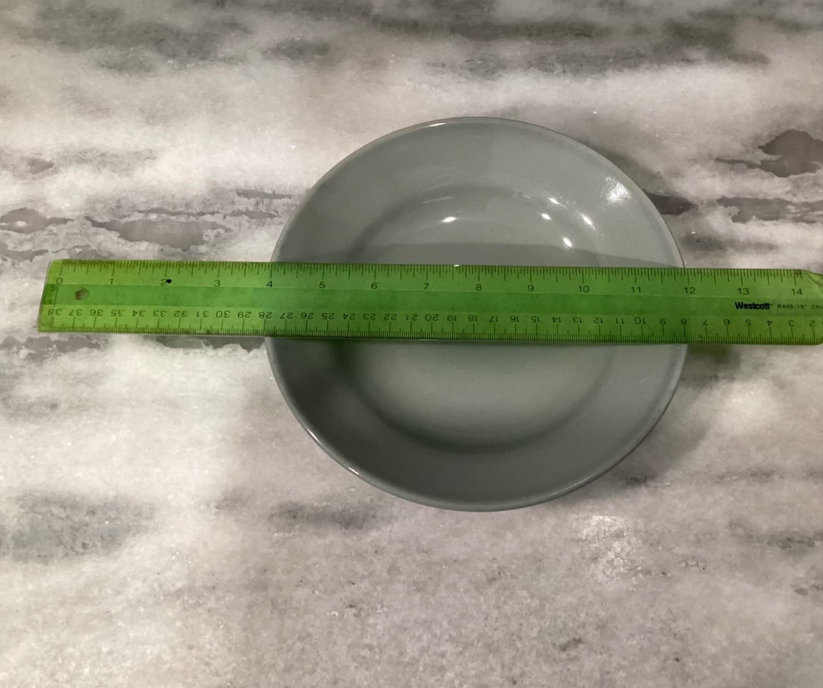 Block Basic Pebble Stone GRAY Rim Soup Bowls Set of 3 8.25” - Thumbnail 7