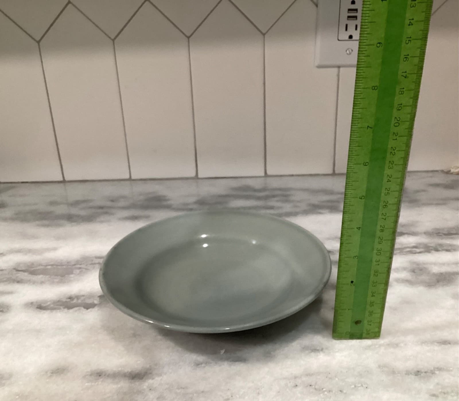 Block Basic Pebble Stone GRAY Rim Soup Bowls Set of 3 8.25” - Thumbnail 6