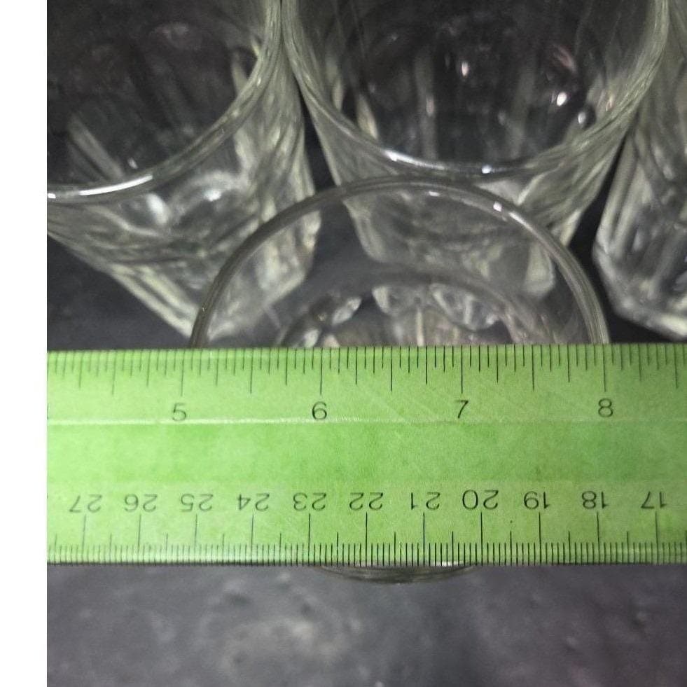 Libbey Duratuff Clear Flat Juice Tumblers, Set of 4, Dishwasher Safe Drinkware - Thumbnail 3