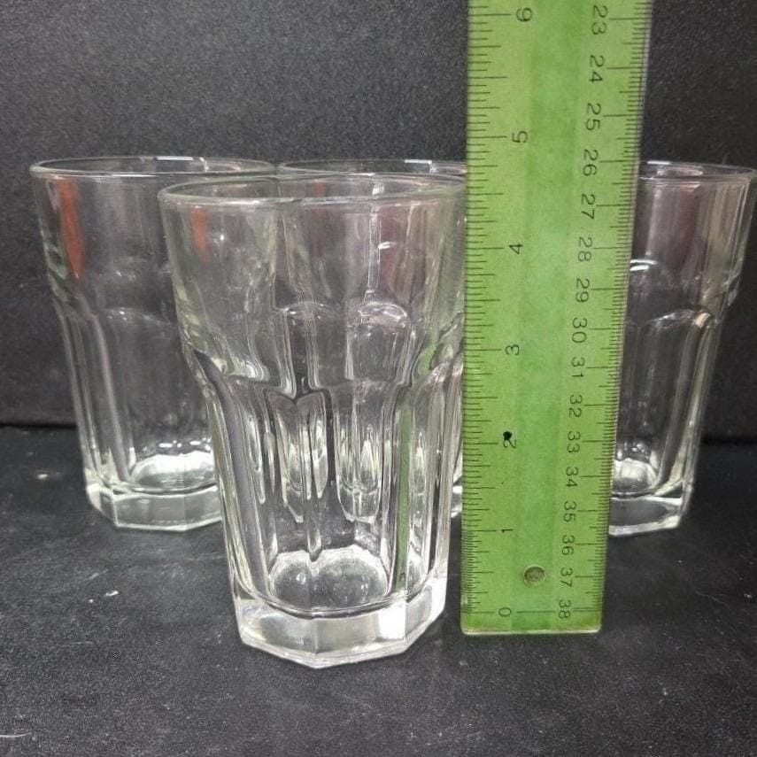 Libbey Duratuff Clear Flat Juice Tumblers, Set of 4, Dishwasher Safe Drinkware - Thumbnail 2
