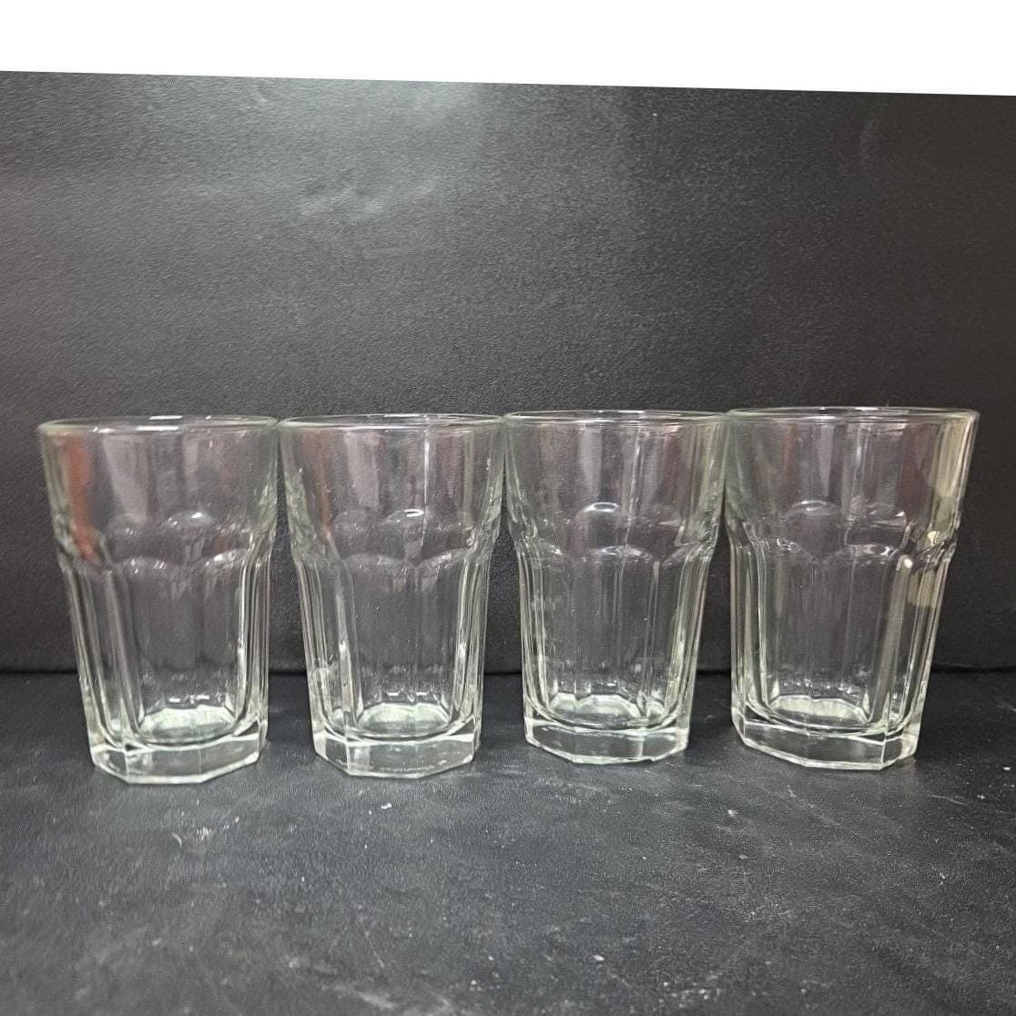 Libbey Duratuff Clear Flat Juice Tumblers, Set of 4, Dishwasher Safe Drinkware - Thumbnail 7