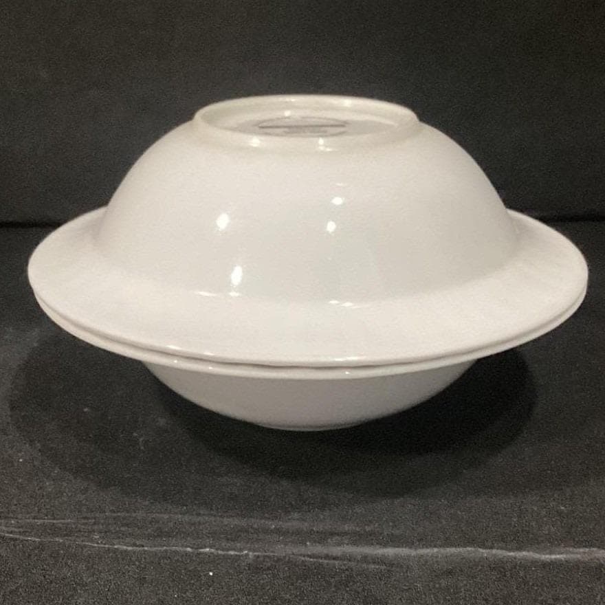 CorningWare French White Cereal Bowls, Set of 2, Vintage Ribbed Rim Dinnerware - Thumbnail 12