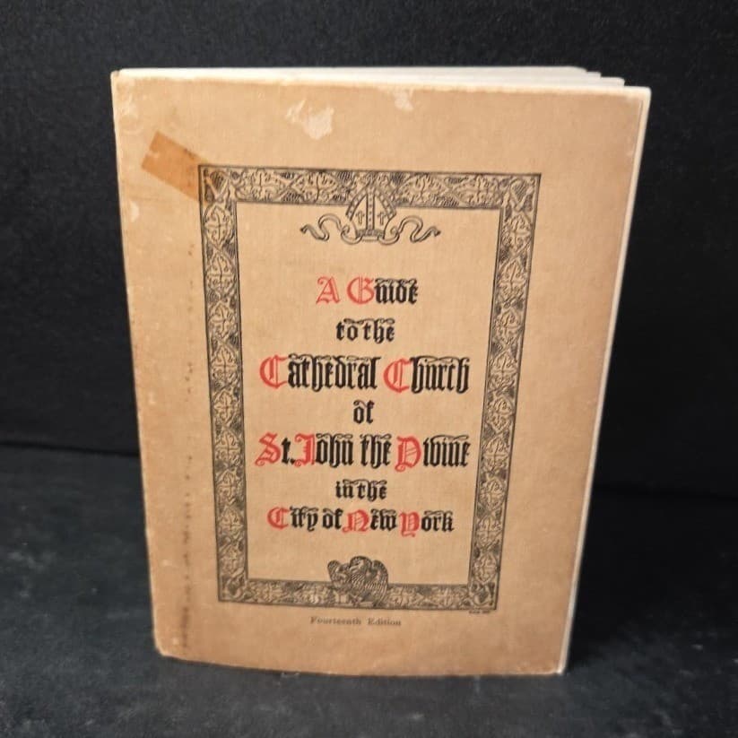 Guide to Cathedral Church of St John the Divine NYC 14th Ed Edward Hall 1947 - Thumbnail 2