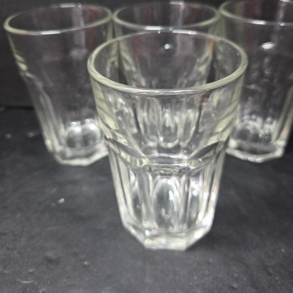 Libbey Duratuff Clear Flat Juice Tumblers, Set of 4, Dishwasher Safe Drinkware - Thumbnail 6