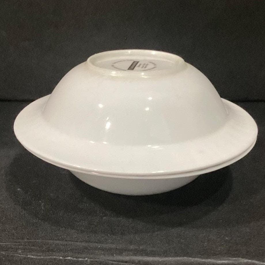 CorningWare French White Cereal Bowls, Set of 2, Vintage Ribbed Rim Dinnerware - Thumbnail 13