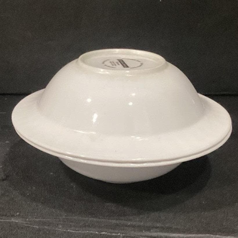 CorningWare French White Cereal Bowls, Set of 2, Vintage Ribbed Rim Dinnerware - Thumbnail 11