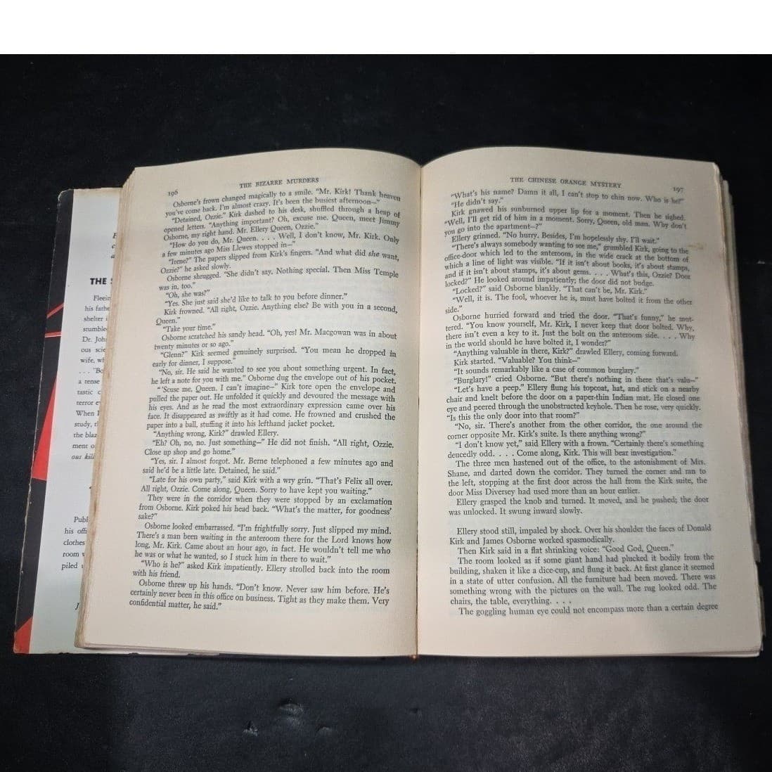 The Bizarre Murders Ellery Queen Omnibus Hardcover Book Club Edition Vintage - Thumbnail 6
