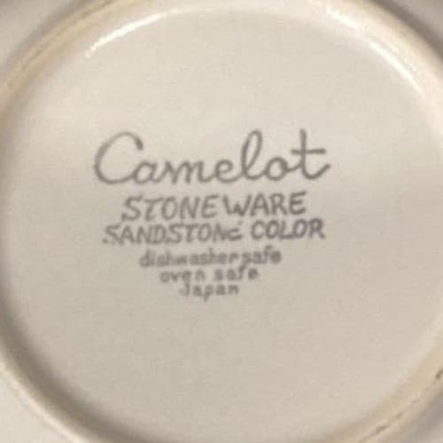 Camelot Japan Stoneware Berry Bowls, Set of 3, Vintage Brown Band Dinnerware - Thumbnail 4