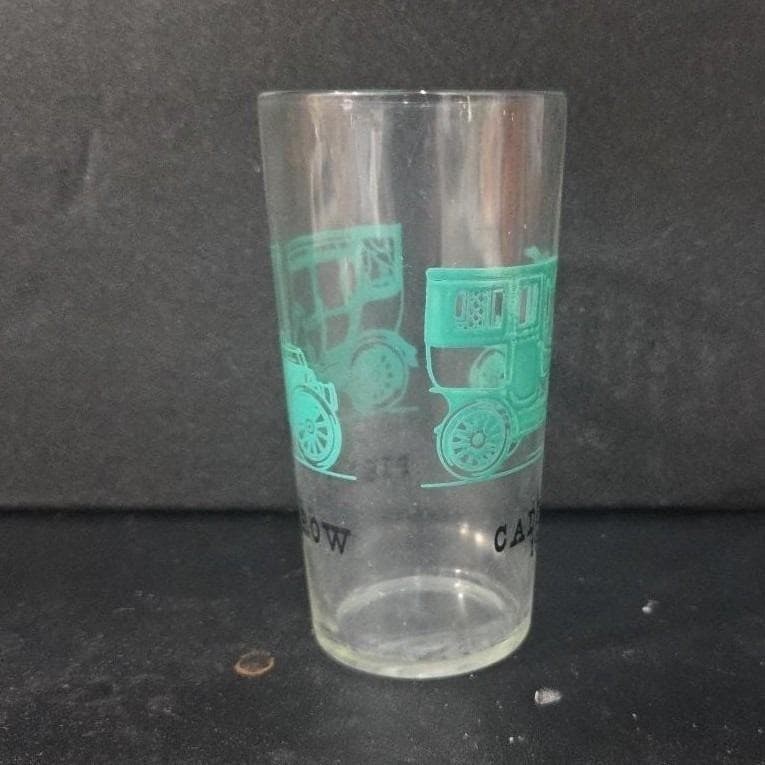 Hazel Atlas Cadillac Glass Tumbler, 1904-1908 Pierce-Arrow Antique Car Motifs - Thumbnail 8