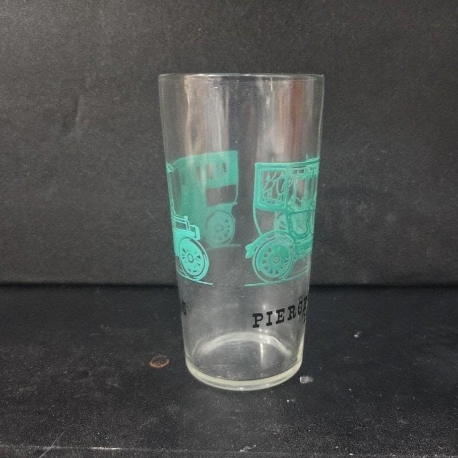 Hazel Atlas Cadillac Glass Tumbler, 1904-1908 Pierce-Arrow Antique Car Motifs - Thumbnail 10