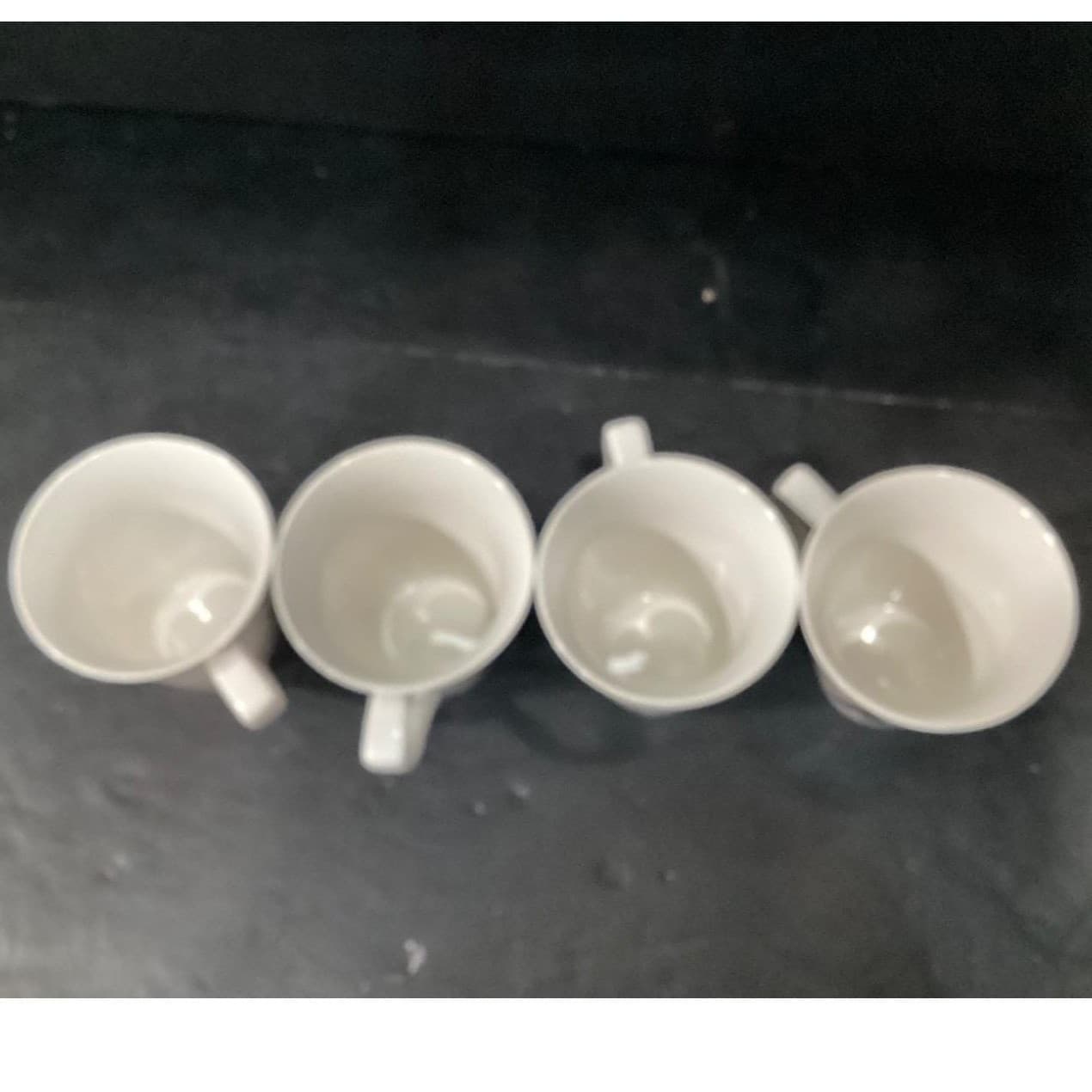 Oneida Chefs to Go Coffee Cups, Set of 4, Vintage Jennifer Garant Design - Thumbnail 4