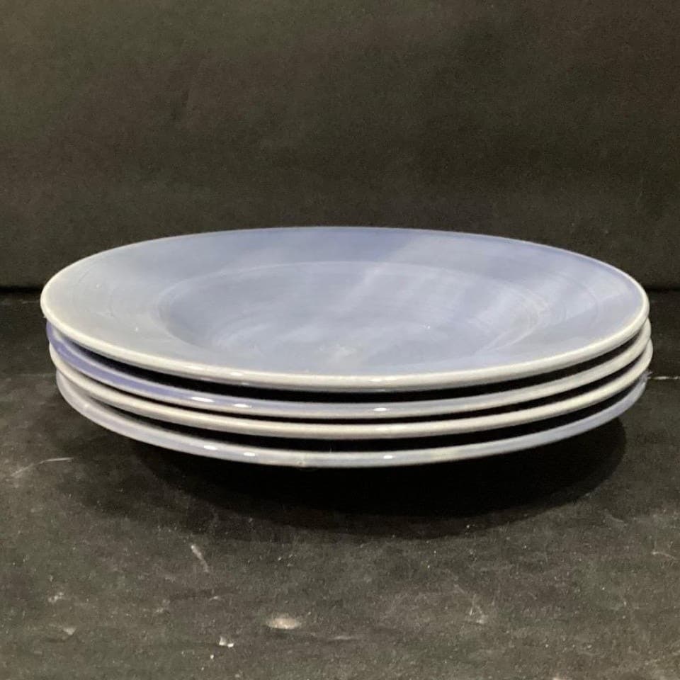 Retroneu Everyday Denim Blue Salad Bowls #3082, Set Of 4, Vintage Dinnerware - Thumbnail 11