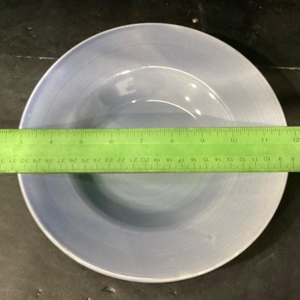 Retroneu Everyday Denim Blue Salad Bowls #3082, Set Of 4, Vintage Dinnerware - Thumbnail 8