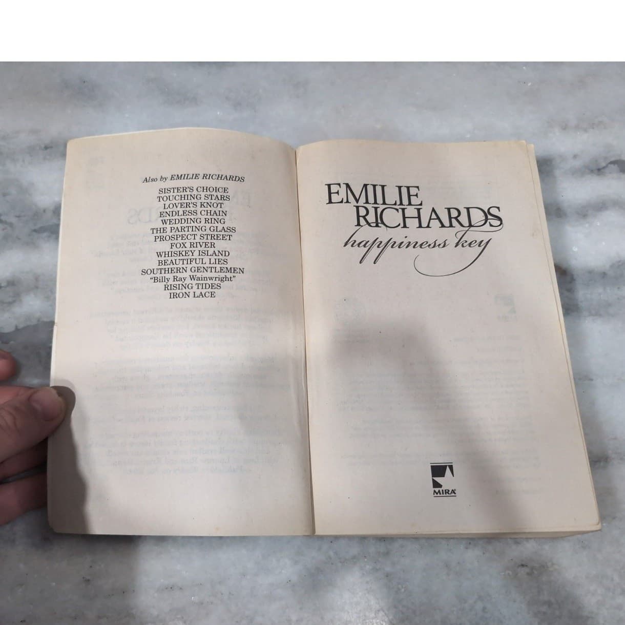 Emilie Richards Paperback Book Lot, Happiness Key & Beware False Profits, Novels - Thumbnail 9