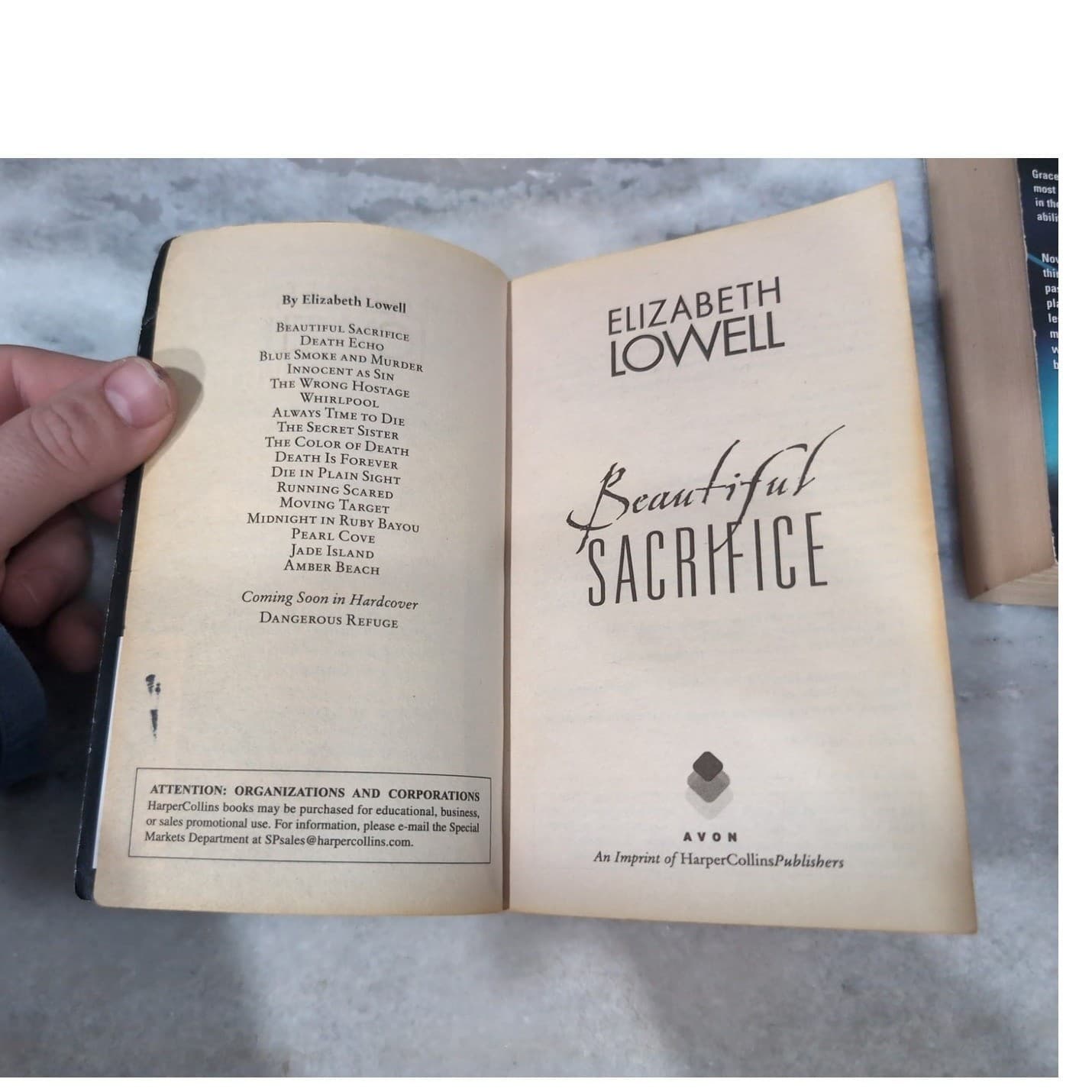 Elizabeth Lowell Paperback Book Lot, The Wrong Hostage & Beautiful Sacrifice - Thumbnail 6