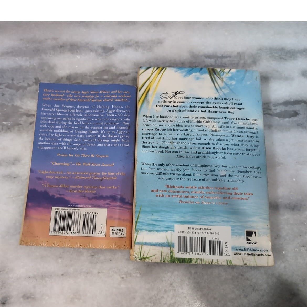 Emilie Richards Paperback Book Lot, Happiness Key & Beware False Profits, Novels - Thumbnail 4
