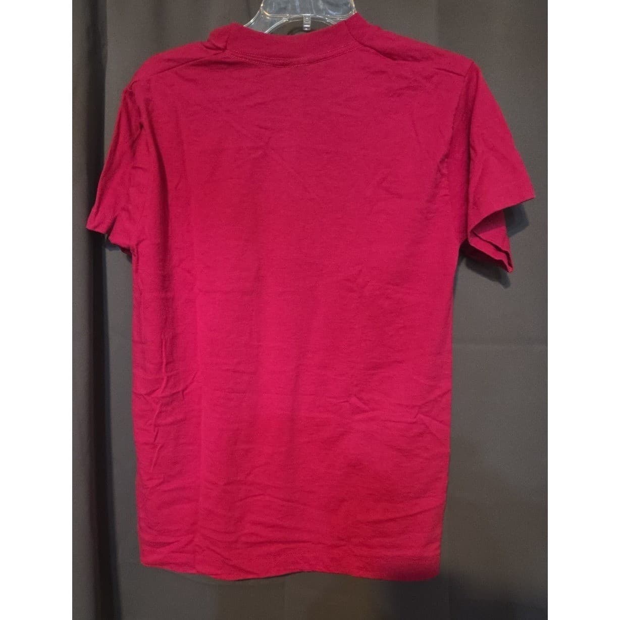 Fruit of the Loom BEST Cherokee Buffalo Red Pink Graphic T-Shirt, Vintage Medium - Thumbnail 4