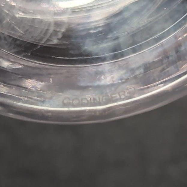 Godinger Whiskey Glass with Cigar Rest, Vintage Clear Old Fashioned Tumbler - Thumbnail 9
