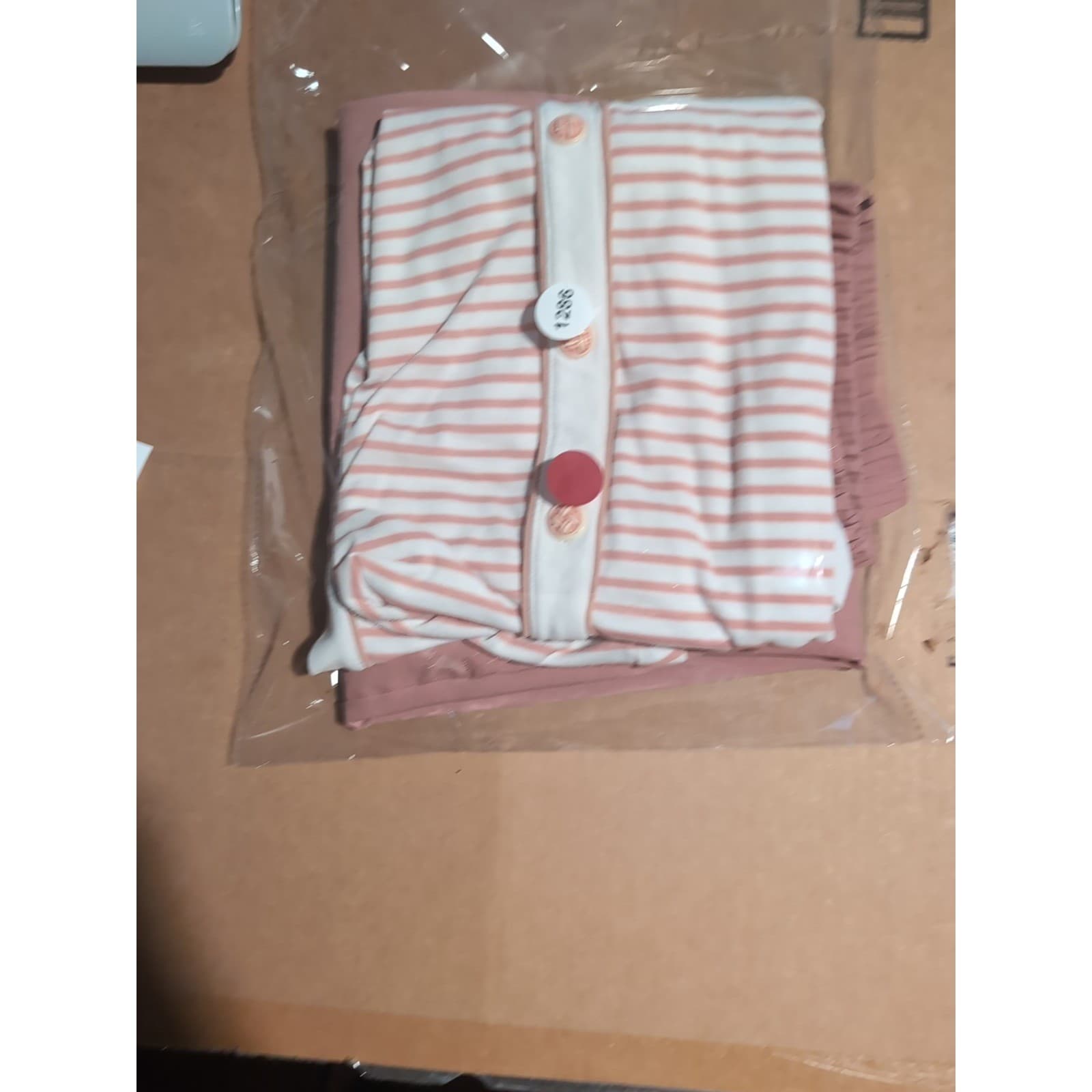 A Leen Petite Safari Embroidered Striped Cardigan & Pants Set, Vintage Women's S - Thumbnail 11