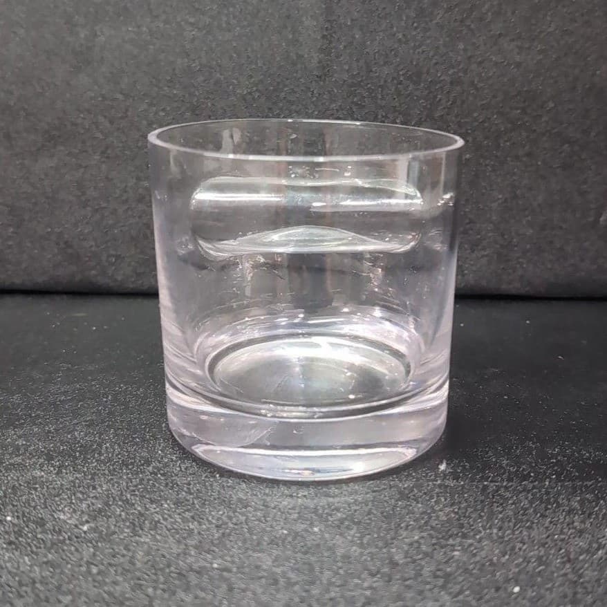 Godinger Whiskey Glass with Cigar Rest, Vintage Clear Old Fashioned Tumbler - Thumbnail 3