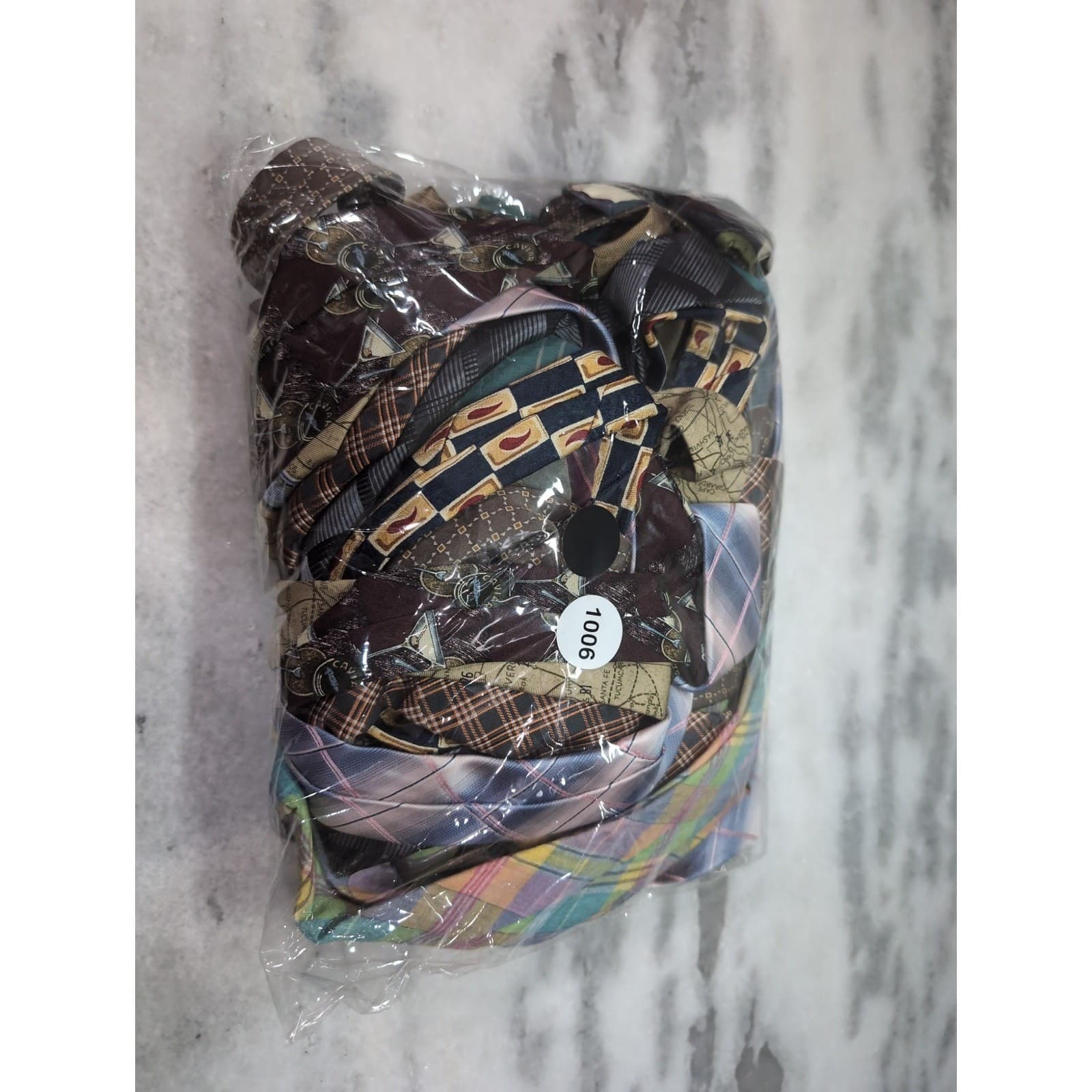 Mens Designer Necktie Bundle, Lot of 10, Perry Ellis Structure Churchill, #13 - Thumbnail 7