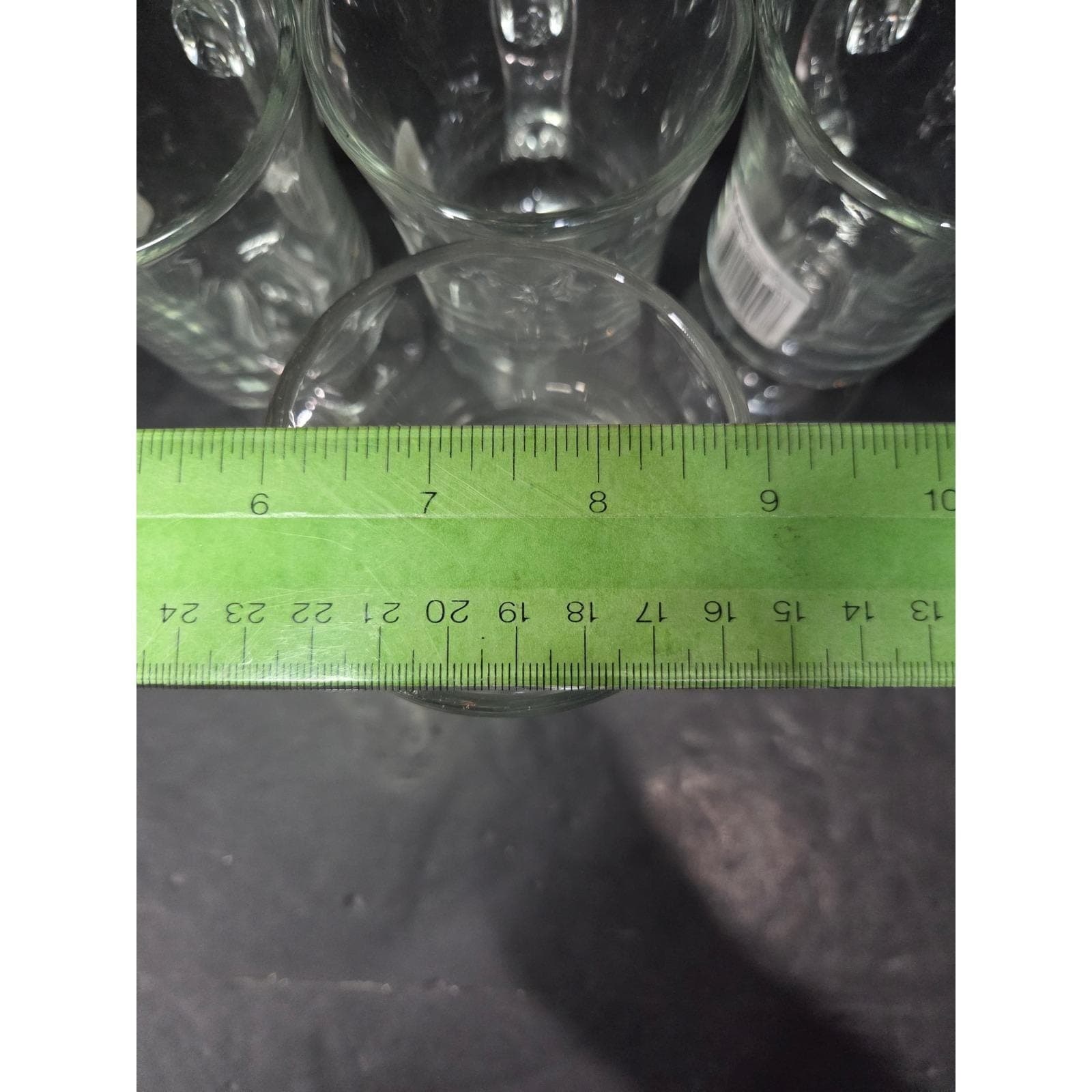 Libbey Clear Glass Irish Coffee Mugs, Set of 4, Vintage Footed Pedestal Glasses - Thumbnail 9