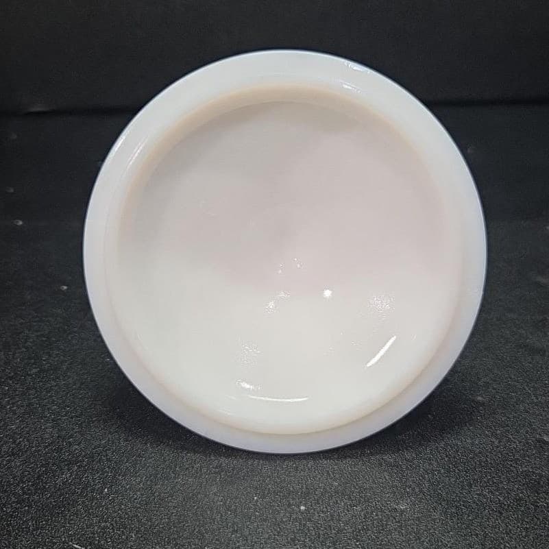 Avon White Lidded Trinket Dish, Vintage Candle Holder, Replacement Vanity Decor - Thumbnail 9
