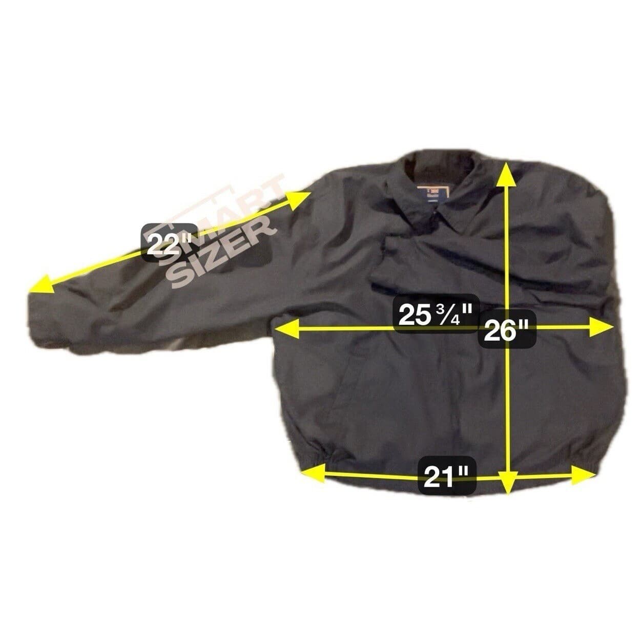 T. Harris London Navy Blue Harrington Jacket Full Zip, Men's XL Windbreaker - Thumbnail 2